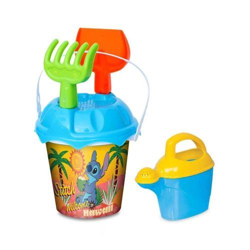 Stitch temalı küçük kova setiyle yaratıcı oyun ve gelişim dolu kum aktiviteleri