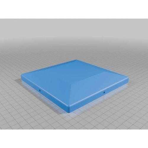 Çit Direği Üst Kapağı – 3D Baskı Bahçe Aksesuarı (Bu ürün Sadece Plastik parçadır - Almadan Önce Soru Sorabilirsiniz)