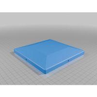 Çit Direği Üst Kapağı – 3D Baskı Bahçe Aksesuarı (Bu ürün Sadece Plastik parçadır - Almadan Önce Soru Sorabilirsiniz)