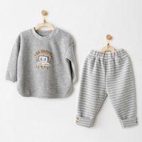 Andywawa Andywawa AC26212 Casual 2'li Takım Grey