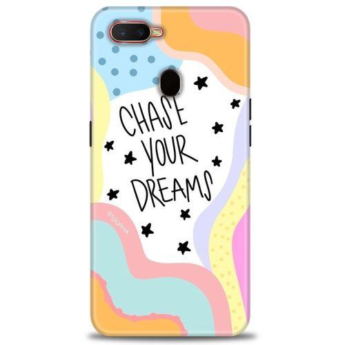 Oppo A12 Kılıf HD Baskılı Kılıf - Chase Your Dreams + Tam Ekran Koruyucu