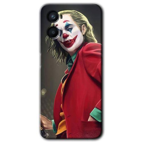 MRCİLETİSİM Oppo Reno 3 Kılıf Kapak - Reel Joker +Hayalet Ekran Yandan Gözükmez