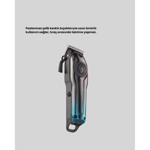 Usb Type-c Şarjlı Kablosuz/kablolu Erkek Tıraş Makinesi