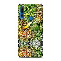 Huawei Y9 Prime 2019 Kılıf Gece Yasami Doodle Arka Kapak Silikon Koruma Full Koruyucu