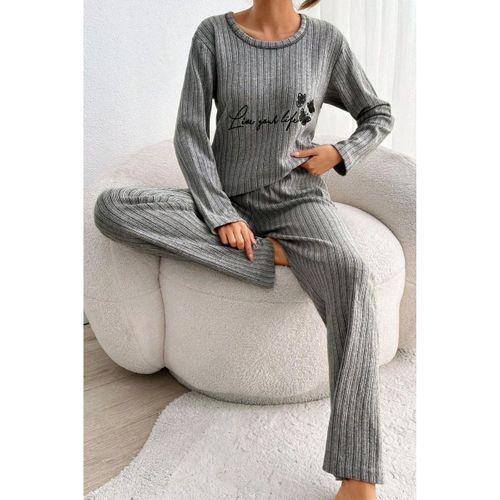 Zhlbutik Genç Baskılı İ̇nterlok Pijama Takımı