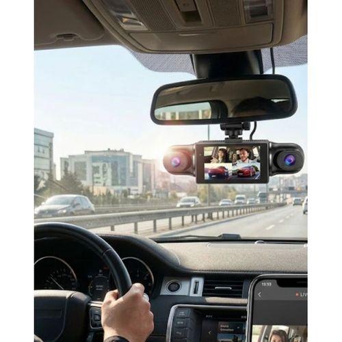 1080p Araç Kamerası Mobil Uygulama Bağlantılı G Sensörlü Güvenlik Sistemi