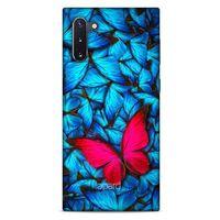 Samsung Galaxy Note 10 Kılıf Kelebek Etkisi (1) Kılıfı Karışık Renkli