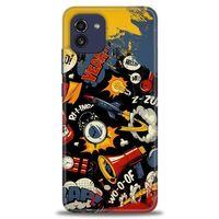 Samsung Galaxy A03 Kılıf HD Baskılı Kılıf - Z Zum! + Tam Ekran Koruyucu