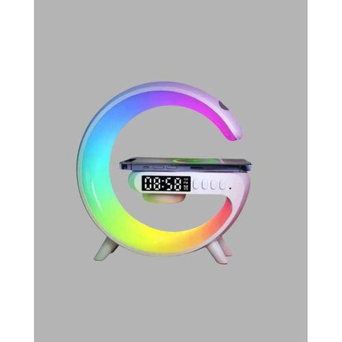 Kablosuz Şarjlı Atmosfer Lambası Bluetooth Hoparlör Ve Akıllı Alarm Özellikli