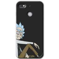 General Mobile GM 8 Go HD Baskılı Kılıf + 9D Tam Ekran Koruyucu - Rick