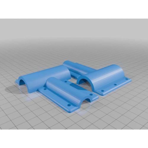 Katlanır Metal Sandalye Tamir Braketi Yuvarlatılmış Köşeler 3D Baskı (Bu ürün Sadece Plastik parçadır - Almadan Önce Soru Sorabilirsiniz)
