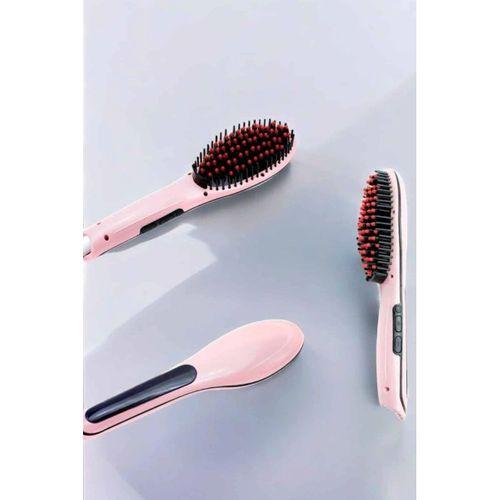 Fön Etkili Saç Düzleştirici Tarak Yıpranma Karşıtı Döner Kablo Isı Ayarlı