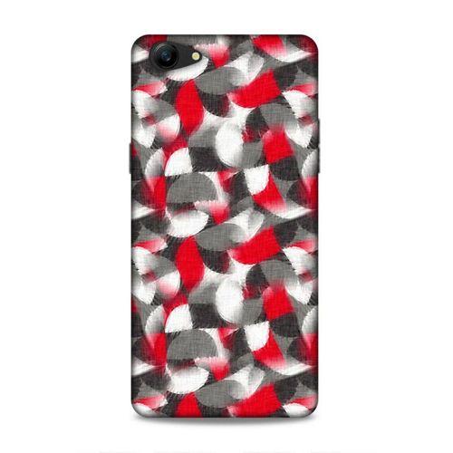 Oppo A79 Uyumlu Kılıf Romans (38) Neo Hybrid Kılıf Kırmızı Gri