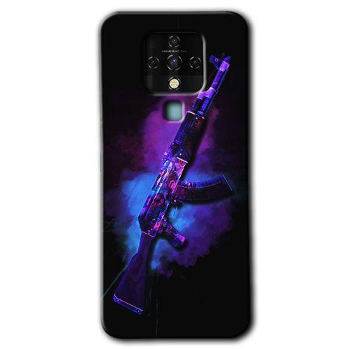 Potkal Hediye Fabrikası Tecno Camon 16 Kılıf HD Desen Baskılı Arka Kapak - AK