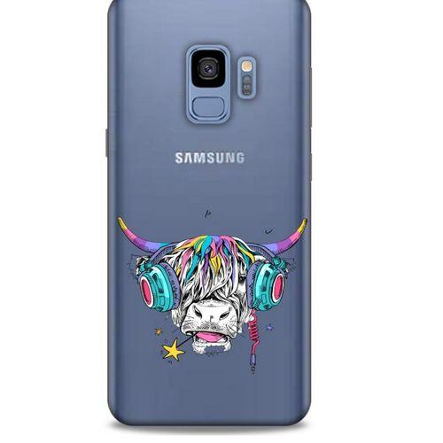 Zoologix (8) Samsung Galaxy S9 Şeffaf Kılıf Silikon Desenli