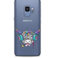 Zoologix (8) Samsung Galaxy S9 Şeffaf Kılıf Silikon Desenli