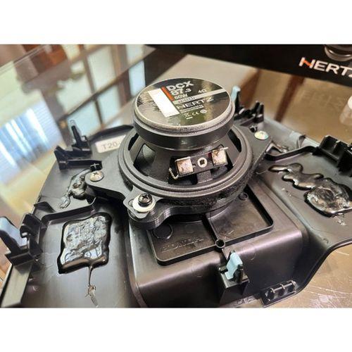 11th Civic Center Hoparlör 3,5 inç Adaptör Braketi 3D Baskı (Bu ürün Sadece Plastik parçadır - Almadan Önce Soru Sorabilirsiniz)