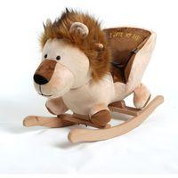 Sebi Bebe Safeline Bebe Peluş Ahşap Sallanır Oyuncak Aslan