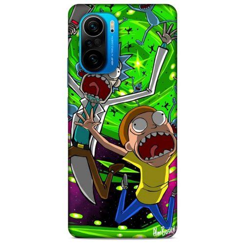 Xiaomi Poco F3 Uyumlu Kılıf Rick And Morty (22) Tam Koruma Kılıfı Nancy