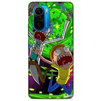 Xiaomi Poco F3 Uyumlu Kılıf Rick And Morty (22) Tam Koruma Kılıfı Nancy