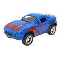 Mustang Çek Bırak Spor Araba - Işıklı Sesli Model - FY6148-12D-Mavi