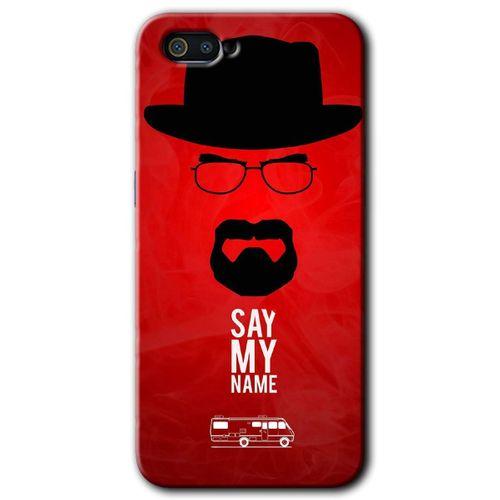 Realme C2 Kılıf HD Desen Baskılı Arka Kapak - Say My Name