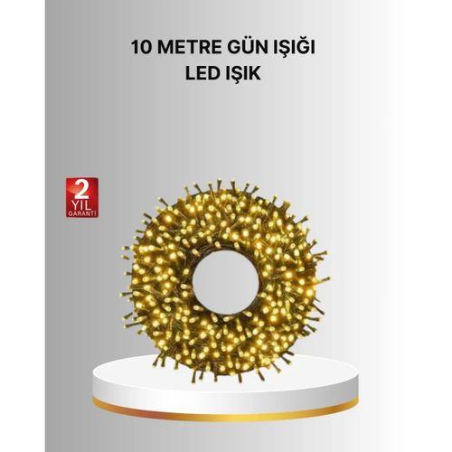 Uzun Ömürlü Led Teknolojili 10 Metre Şık Işıklı Süsleme Seti