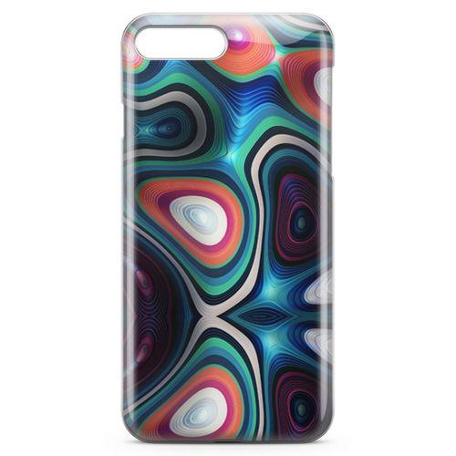 Apple iPhone 7 Plus Kılıf Elastik Hoparlör Arka Kapak Koruma Desenli Full Koruyucu