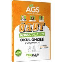 2025 MEB AGS ÖABT Okul Öncesi Öğretmenliği Konu Anlatımı Yediiklim Yayınları