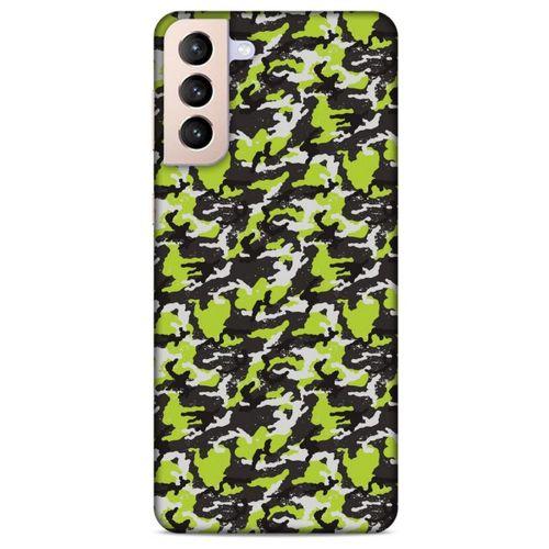 Lopard Samsung Galaxy S21 Plus Uyumlu Kılıf Kamuflaj (52) Kabı