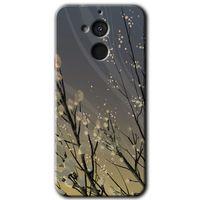 General Mobile GM 8 HD Baskılı Kılıf + 9D Tam Ekran Koruyucu - Branches Flowers