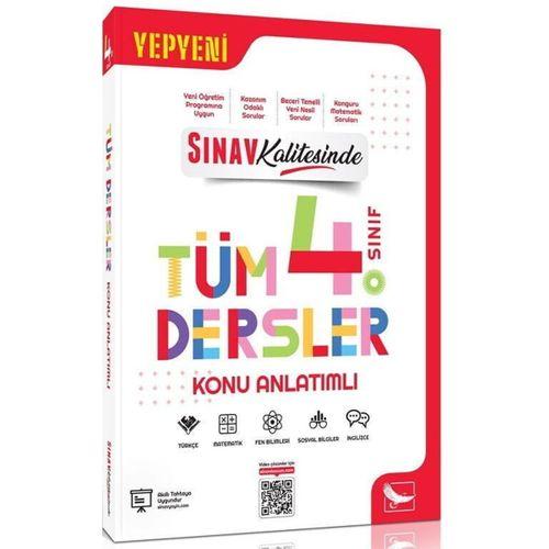 4. Sınıf Tüm Dersler Konu Anlatımlı Sınav Kalitesinde Sınav Yayınları