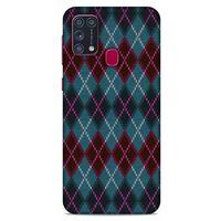Kazak (33) Desenli Silikon Kapak Samsung Galaxy M31 Kılıf