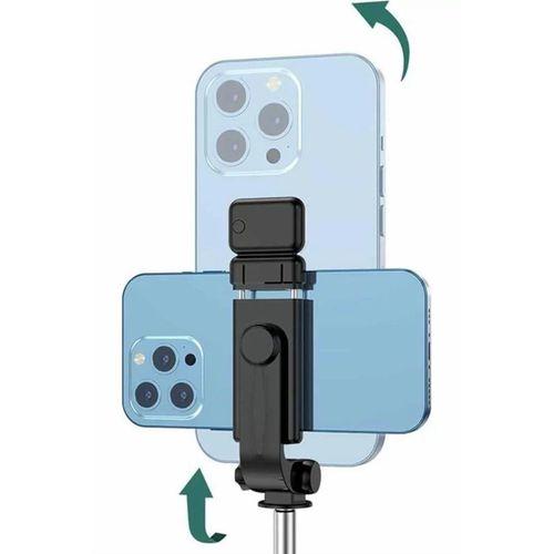 Tripod Selfie Çubuğu Bluetooth Kumandalı Kablosuz Led Işıklı