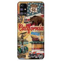 Retro (15) Desen Antişok Kılıf Renkli Samsung Galaxy M31s Kılıf