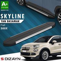 S-Dizayn Fiat 500X Skyline Krom Yan Basamak 173 Cm 2014 Üzeri A+ Kalite
