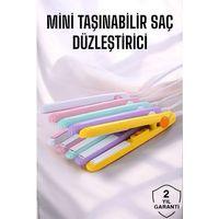 180°c Isı Ve Uzun Süre Kalıcı Düzlük Sağlayan Mini Saç Düzleştirici