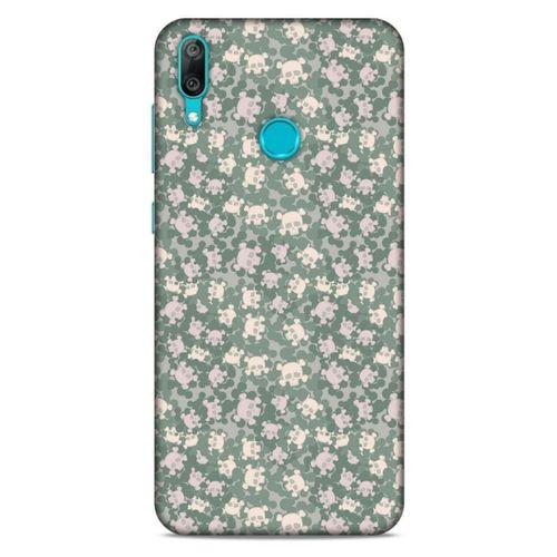 Kamuflaj 01 Huawei Y7 Prime 2019 Kılıf Silikon Kapak