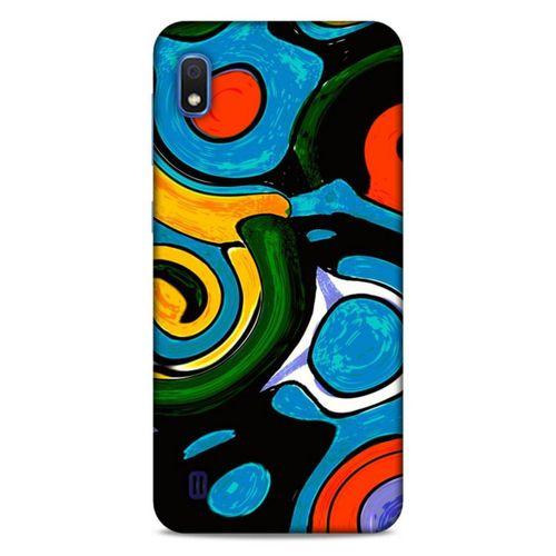 Lopard Samsung Galaxy A10 Uyumlu Kılıf Soyut Sanat (24) Desenli Darbe Emici Kılıf