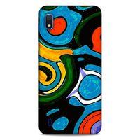 Lopard Samsung Galaxy A10 Uyumlu Kılıf Soyut Sanat (24) Desenli Darbe Emici Kılıf