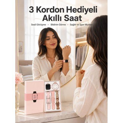 Akıllı Saat Bluetooth Bağlantılı Aksesuar Hediyeli Gps Takibi