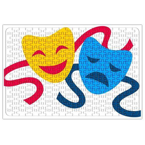 Happy Sad Face Puzzle 240 Parça Yapboz