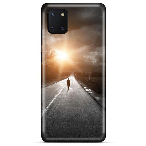 Huawei Y5P Kılıf Depresyon (38) Neo Hybrid Kılıf Yeşil Kırmızı Mor