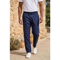 Meridian Kumaş Relaxed Fit %100 Pamuklu Jogger Erkek Yazlık Eşofman Altı Pantolon - Lacivert