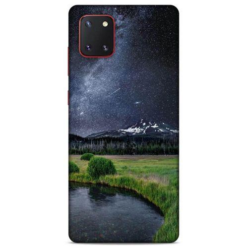 Lopard Samsung Galaxy Note 10 Lite Uyumlu Kılıf Gece'S (44) Tough Armor Kılıf Siyah Gece