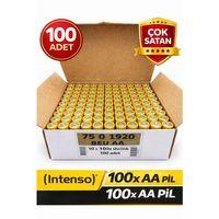 Intenso LR6 Energy Ultra 1.5V 1250 mAh 10’lu x 10 Adet Alkalin AA Kalem Pil Toplam 100 adet