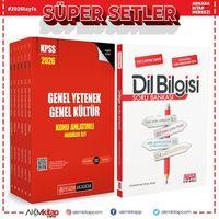 Pegem KPSS Lisans Konu Seti ve AKM Dil Bilgisi Soru Bankası Seti 2 Kitap