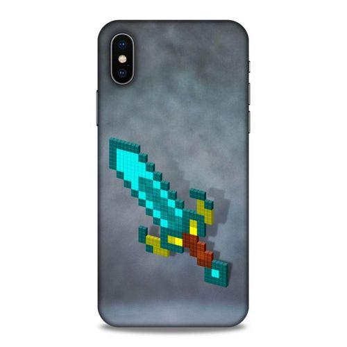 Lopard Apple iPhone XS Uyumlu Kılıf PiXel (39) Liquid Crystal Kılıf Kılıç