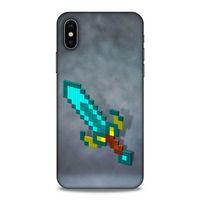 Lopard Apple iPhone XS Uyumlu Kılıf PiXel (39) Liquid Crystal Kılıf Kılıç