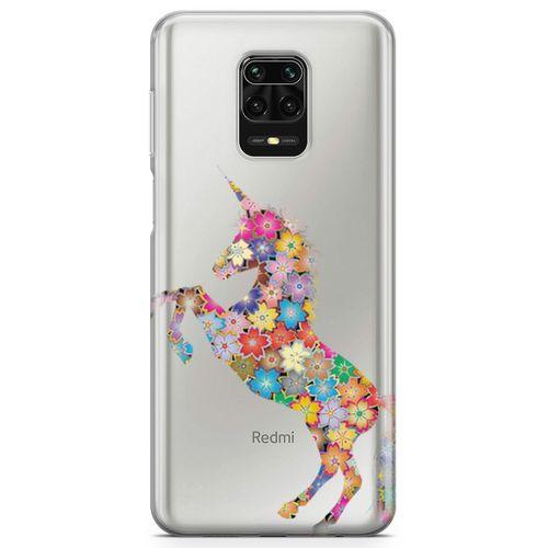 Xiaomi Redmi Note 9s Kılıf Unicorn Arka Kapak Koruma Desenli Full Koruyucu